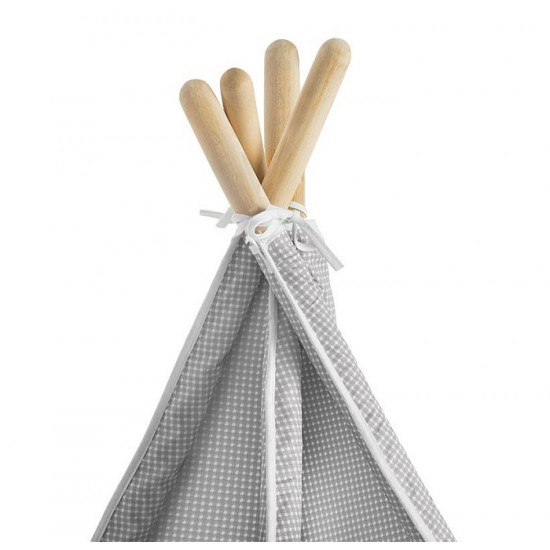 Σκηνή Teepee Deluxe Grey-White Akuku A1902