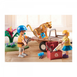 Φροντιστές ζώων με εξερευνητικό όχημα - Wiltopia Playmobil 71011