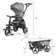 Τρίκυκλο Ποδήλατο Αναδιπλούμενο Spectra Plus Neutral Grey Coccolle 325013571