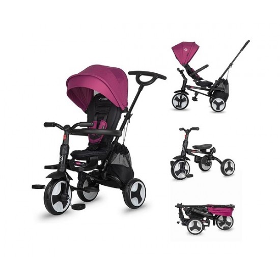 Τρίκυκλο Ποδήλατο Spectra Plus Magenta EVA Coccolle 321013550