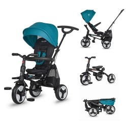 Τρίκυκλο Ποδήλατο Spectra Plus Turquoise Tide EVA Coccolle 321013530