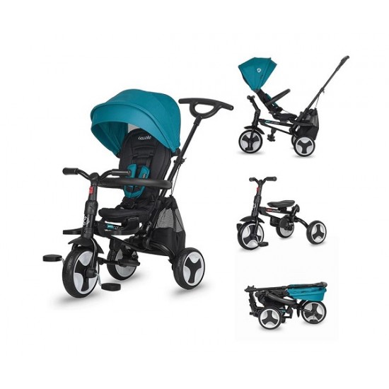 Τρίκυκλο Ποδήλατο Spectra Plus Turquoise Tide EVA Coccolle 321013530