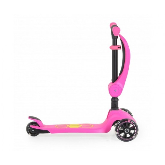 Πατίνι 2 σε 1 με κάθισμα Lamborghini 2in1 Pink Byox 3800146228552