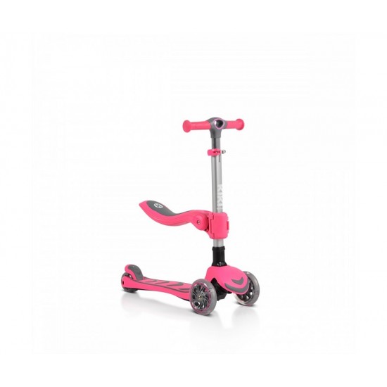Πατίνι Τρίτροχο με Σέλα Kiki Pink Byox 3800146201920
