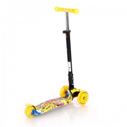 Πατίνι Scooter Rapid Yellow Graffiti Lorelli 10390040014