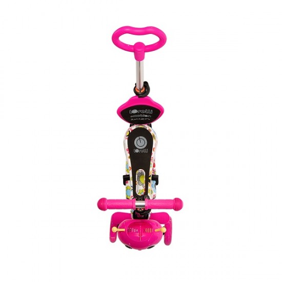 Πατίνι Scooter 3in1 Smart Plus Pink Flowers  Lorelli 10390030016