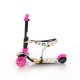 Πατίνι Scooter 2in1 Smart Τρίτροχο με Κάθισμα Pink Flowers  Lorelli 10390020016