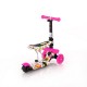 Πατίνι Scooter 2in1 Smart Τρίτροχο με Κάθισμα Pink Flowers  Lorelli 10390020016