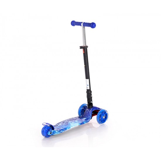 Πατίνι Scooter Rapid Τρίτροχο με Φωτιζόμενους Τροχούς Blue Cosmos Lorelli 10390040012