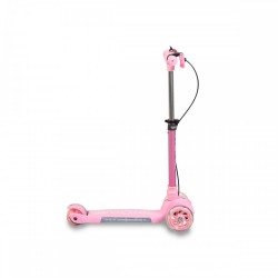 Πατίνι με φρένο και κουδούνι Scooter Toy cube pink Byox 3800146225544 