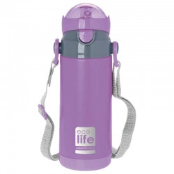 Kids Thermos Lilac 400ml Eco Life 33-BO-2995