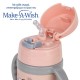 Θερμός μπουκάλι ανοξείδωτο "We Care" ροζ 300ml Nava 10-113-001