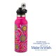 Θερμός μπουκάλι ανοξείδωτο "We Care", magenta 500ml Nava 10-016-020