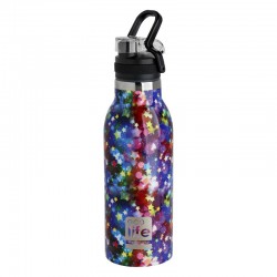 Παγούρι Thermos με Καλαμάκι Stardust 550ml Ecolife 3024
