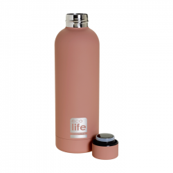 Μπουκάλι Dusty Pink Thermos 500ml Ecolife 3033