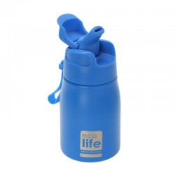 Παγουράκι Blue Νέο! 400ml με καλαμάκι Ecolife 1998