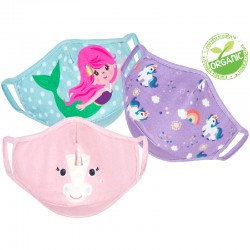 Παιδικές Μάσκες – Unicorn Multi Σετ 3 Zoocchini 15902