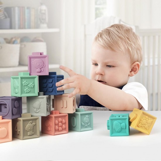 Εκπαιδευτικοί 3D Κύβοι Baby To Love 350543