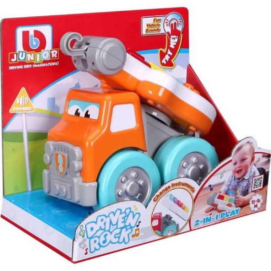 BB Junior Drive’N Rock Tow Truck with Guitar 89031