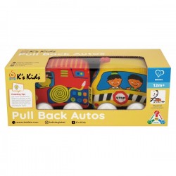 Υφασμάτινα Οχήματα Pull Back K's Kids 10835
