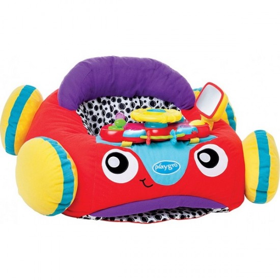 Υφασμάτινο  Αυτοκίνητο Δραστηριοτήτων Music and Lights Comfy Car Playgro 0186362