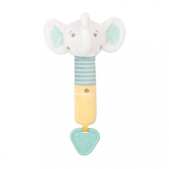 Κουδουνίστρα Με Μασητικό Elephant Time Kikka boo 31201010319