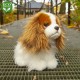 Λούτρινος Σκύλος King Charles Spaniel Καθιστό 25 Εκ. Eco-Friendly Rappa 203044