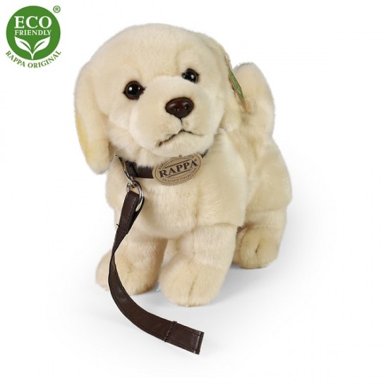 Λούτρινος Σκύλος Golden Retriever Με Λουράκι 25 εκ. Eco-Friendly Rappa 231009