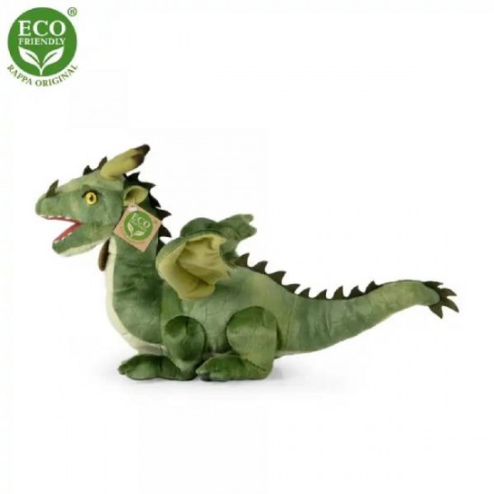 Λούτρινος Πράσινος Δράκος 40 εκ. Eco-Friendly Rappa 201521