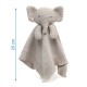 Πανάκι Παρηγοριάς Cotton Friends Ελεφαντάκι 25cm. Γκρι KioKIds 3885