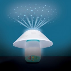 Μελωδικό Περιστρεφόμενο 3 in 1 Night Time Projector Mobile Winfun 403273
