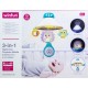 Μελωδικό Περιστρεφόμενο 3 in 1 Night Time Projector Mobile Winfun 403273