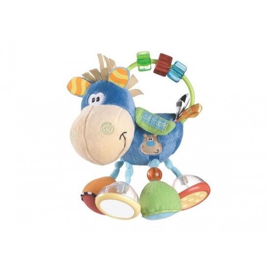 Clip Clop Activity Rattle Κουδουνίστρα Blue PlayGro 0101145