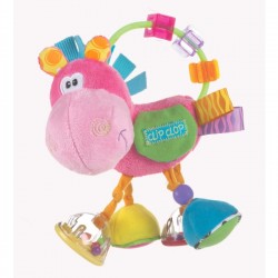 Clip Clop Activity Rattle Κουδουνίστρα Pink PlayGro 0183303