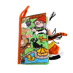 Βιβλίο Δραστηριοτήτων Soft book with tails Farm 8231 Bali Bazoo 6925783801917