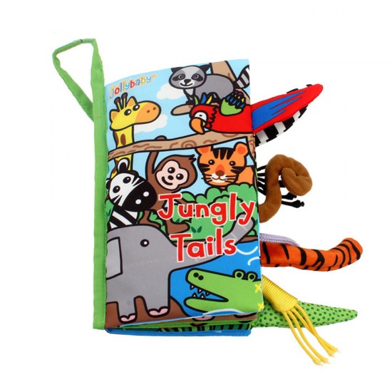 Βιβλίο Δραστηριοτήτων Soft Book with Tails Jungle 8232  Bali Bazoo 6925783801924
