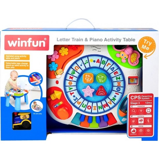 Τραπεζάκι Δραστηριοτήτων Τσαφ-Τσουφ Winfun 401029