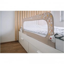 Προστατευτική Μπάρα Ασφαλείας Bed Rail Little Dots Beige FreeOn 48464