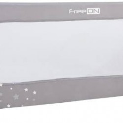 Προστατευτική Μπάρα Ασφαλείας Bed Rail Little Stars Grey FreeOn 48457