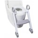 Εκπαιδευτικό Κάθισμα Τουαλέτας με Σκάλα White-Grey FreeOn 42325