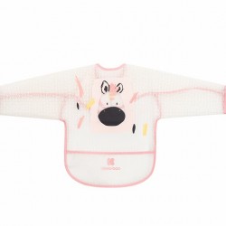 Αδιάβροχη Σαλιάρα ЕVA με Μανίκια & Τσέπη Arty Pink Kikka Boo 31303030057
