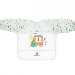Αδιάβροχη Σαλιάρα ЕVA με Μανίκια & Τσέπη Savanna Mint Kikka Boo 31303030033