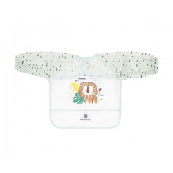 Αδιάβροχη Σαλιάρα ЕVA με Μανίκια & Τσέπη Savanna Mint Kikka Boo 31303030033