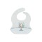 Σαλιάρα Σιλικόνης με Τσέπη Savanna Friends Blue Kikkaboo 31303030027