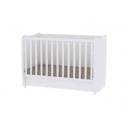Κρεβάτι Dream Μετατρεπόμενο με Συρτάρι 60Χ120 White Lorelli 10150420024A