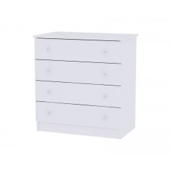 Συρταριέρα Dresser White Lorelli 10170070024A
