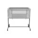 Λίκνο Bedside crib Noah Light Grey Kikka Boo 31003020093