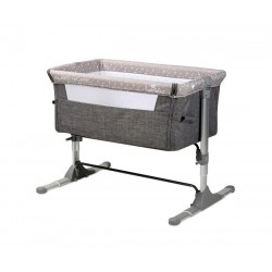 Λίκνο Sleep 'N' Care με αεριζόμενο στρωματάκι Grey Elephant Lorelli 10080431901