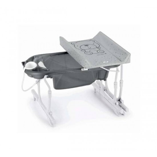 Μπανιέρα Αλλαξιέρα Idro Baby Estraibile Grey Cam C518-262