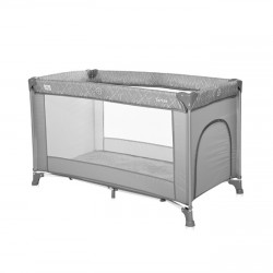 Παρκοκρέβατο Torino 1 Layer Grey Lorelli 10080452123 